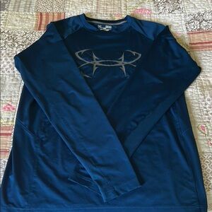 Under Armour Men's Blue Long Sleeve Shirt